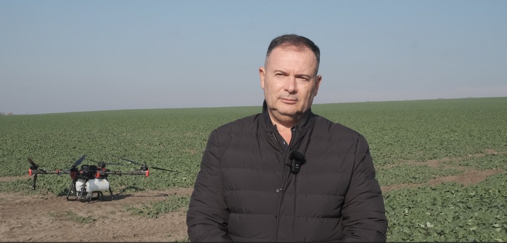 Veaceslav Ciornîi: Am utilizat dronele la semănarea culturilor de acoperire. Eficiență bună