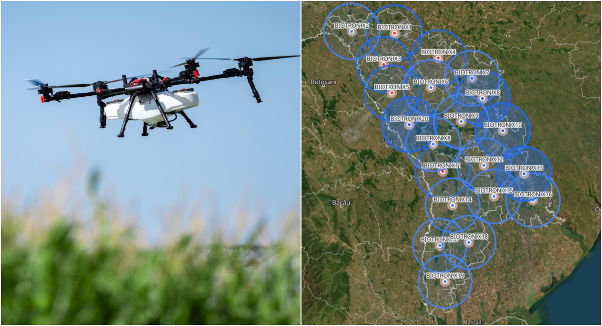 Cum să conectăm diagnosticul, aplicarea de precizie cu ajutorul dronei agricole și managementul fiecărui hectar – Ecosistemul Biotron